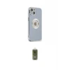 ieg™ iPhone 14 Plus Kılıf İz Form Serisi - Siyah Joko Magic 5D Hayalet Cam