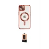 ieg™ iPhone 14 Plus Kılıf Nova Işık Özel Seri - Şeffaf Maxco Cam Ekran Koruyucu