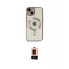 ieg™ iPhone 14 Plus Kılıf Nova Işık Özel Seri - Şeffaf Maxco Cam Ekran Koruyucu