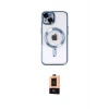 ieg™ iPhone 14 Plus Kılıf Nova Işık Özel Seri - Şeffaf Maxco Cam Ekran Koruyucu