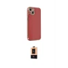 ieg™ iPhone 14 Plus Kılıf Yankı Serisi - Şeffaf Maxco Cam Ekran Koruyucu