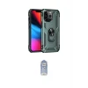 ieg™ iPhone 14 Pro Kılıf Ahenk Klasik Koleksiyonu - Siyah Joko Magic 5D Cam