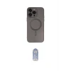 ieg™ iPhone 14 Pro Kılıf Akış Minimal Özel Seri - Siyah Joko Magic 5D Cam