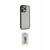 ieg™ iPhone 14 Pro Kılıf Eksen Doku Prime - Siyah Polymer Nano Ekran Koruyucu