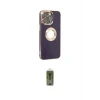 ieg™ iPhone 14 Pro Kılıf İz Form Serisi - Siyah Joko Magic 5D Hayalet Cam
