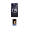 ieg™ iPhone 14 Pro Kılıf İz Form - Siyah Buffer Hayalet Cam Ekran Koruyucu
