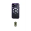 ieg™ iPhone 14 Pro Kılıf İz Form - Siyah Joko Magic 5D Hayalet Cam