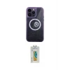 ieg™ iPhone 14 Pro Kılıf İz Form - Siyah Polymer Nano Ekran Koruyucu