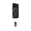 ieg™ iPhone 14 Pro Kılıf Kozmos Doku - Siyah Joko Magic 5D Hayalet Cam