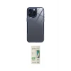 ieg™ iPhone 14 Pro Kılıf Odak Doku - Siyah 20D Premium Cam Ekran Koruyucu