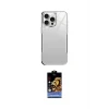 ieg™ iPhone 14 Pro Kılıf Odak Doku - Siyah Buffer Hayalet Cam Ekran Koruyucu