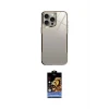 ieg™ iPhone 14 Pro Kılıf Odak Doku - Siyah Buffer Hayalet Cam Ekran Koruyucu