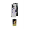ieg™ iPhone 14 Pro Kılıf Odak Form Özel Seri - Siyah Buffer Cam Ekran Koruyucu