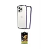 ieg™ iPhone 14 Pro Kılıf Pusula Asil Koleksiyonu - Siyah Buffer Cam Ekran Koruyucu