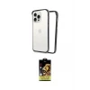 ieg™ iPhone 14 Pro Kılıf Pusula Asil Koleksiyonu - Siyah Buffer Cam Ekran Koruyucu