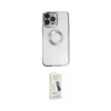 ieg™ iPhone 14 Pro Kılıf Pusula Form - Şeffaf Pasifik Cam Ekran Koruyucu