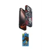 ieg™ iPhone 14 Pro Kılıf Siluet Doku - Siyah 18D Cam Ekran Koruyucu
