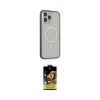 ieg™ iPhone 14 Pro Kılıf Siluet Işık Koleksiyonu - Siyah Buffer Cam Ekran Koruyucu