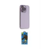 ieg™ iPhone 14 Pro Kılıf Siluet Minimal Özel Seri - Siyah 18D Cam Ekran Koruyucu