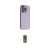 ieg™ iPhone 14 Pro Kılıf Siluet Minimal Özel Seri - Siyah Joko Magic 5D Hayalet Cam