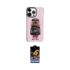 ieg™ iPhone 14 Pro Kılıf Siluet Modern Özel Seri - Siyah Buffer Hayalet Cam Ekran Koruyucu