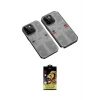 ieg™ iPhone 14 Pro Kılıf Ufuk Doku Prime - Siyah Buffer Cam Ekran Koruyucu