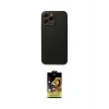 ieg™ iPhone 14 Pro Kılıf Yadigar Klasik - Siyah Buffer Cam Ekran Koruyucu
