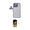ieg™ iPhone 14 Pro Kılıf Yankı Asil Serisi - Siyah Buffer Cam Ekran Koruyucu