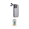 ieg™ iPhone 14 Pro Kılıf Yankı Asil Serisi - Siyah Polymer Nano Ekran Koruyucu
