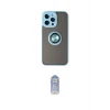 ieg™ iPhone 14 Pro Kılıf Yörünge Çizgi - Siyah Joko Magic 5D Cam