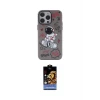 ieg™ iPhone 14 Pro Kılıf Zirve Form Özel Seri - Siyah Buffer Hayalet Cam Ekran Koruyucu