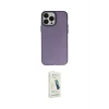 ieg™ iPhone 14 Pro Max Kılıf Ahenk Çizgi Prime - Şeffaf Pasifik Cam Ekran Koruyucu