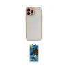 ieg™ iPhone 14 Pro Max Kılıf Ahenk Çizgi Serisi - Siyah 18D Cam Ekran Koruyucu