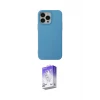 ieg™ iPhone 14 Pro Max Kılıf Ahenk Serisi - Siyah Bilvis 5in1 3D Magic Cam Ekran Koruyucu