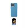 ieg™ iPhone 14 Pro Max Kılıf Ahenk Serisi - Siyah Buffer Hayalet Cam Ekran Koruyucu