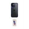 ieg™ iPhone 14 Pro Max Kılıf Akış Çizgi Koleksiyonu - Siyah Joko 5D Cam