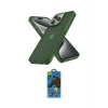 ieg™ iPhone 14 Pro Max Kılıf Atlas Form - Siyah 18D Cam Ekran Koruyucu