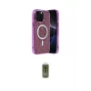 ieg™ iPhone 14 Pro Max Kılıf Eksen Çizgi - Siyah Joko Magic 5D Hayalet Cam