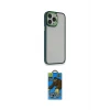 ieg™ iPhone 14 Pro Max Kılıf Eksen Doku Prime - Siyah 18D Cam Ekran Koruyucu