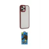 ieg™ iPhone 14 Pro Max Kılıf Eksen Doku Prime - Siyah 18D Cam Ekran Koruyucu