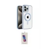 ieg™ iPhone 14 Pro Max Kılıf Eksen Form Koleksiyonu - Siyah Joko 5D Cam