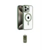 ieg™ iPhone 14 Pro Max Kılıf Eksen Form Koleksiyonu - Siyah Joko Magic 5D Hayalet Cam