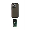 ieg™ iPhone 14 Pro Max Kılıf Eksen Işık - Şeffaf 360 Full Body Arka Koruyucu
