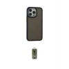 ieg™ iPhone 14 Pro Max Kılıf Eksen Işık - Siyah Joko Magic 5D Hayalet Cam