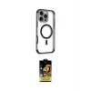 ieg™ iPhone 14 Pro Max Kılıf Eksen Klasik Koleksiyonu - Siyah Buffer Cam Ekran Koruyucu