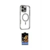 ieg™ iPhone 14 Pro Max Kılıf Eksen Klasik Koleksiyonu - Siyah Buffer Hayalet Cam Ekran Koruyucu
