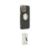 ieg™ iPhone 14 Pro Max Kılıf İz Form Serisi - Şeffaf Pasifik Cam Ekran Koruyucu