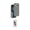 ieg™ iPhone 14 Pro Max Kılıf Kıvılcım Çizgi Serisi - Siyah Joko 5D Cam