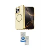 ieg™ iPhone 14 Pro Max Kılıf Kıvılcım Form Prime - Şeffaf Royal Nano Ekran Koruyucu