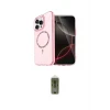 ieg™ iPhone 14 Pro Max Kılıf Kıvılcım Form Prime - Siyah Joko Magic 5D Hayalet Cam